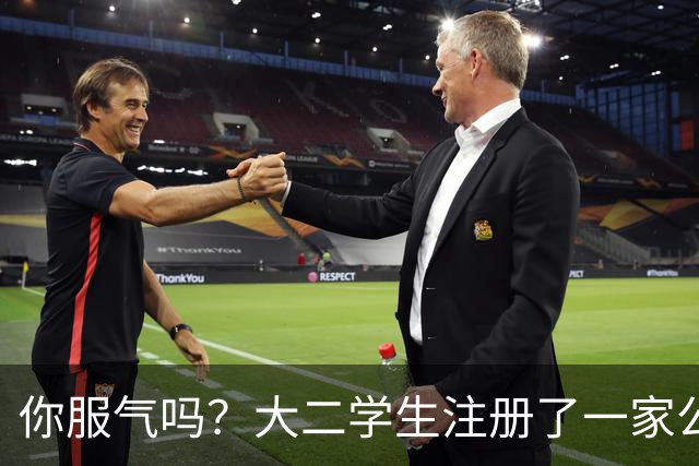 你服气吗？大二学生注册了一家公司，员工名单上只有他自己，而他一年营收达到了60万